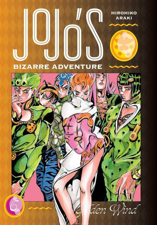 Jojos Bizarre Adventure Pt 5 Golden Wind Hardcover Volume 06 (Mature) (NM)