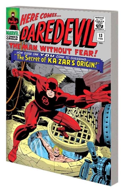 Mighty Marvel Masterworks Daredevil Graphic Novel TPB Volume 02 Direct Market Variant Alone Against Under (NM)