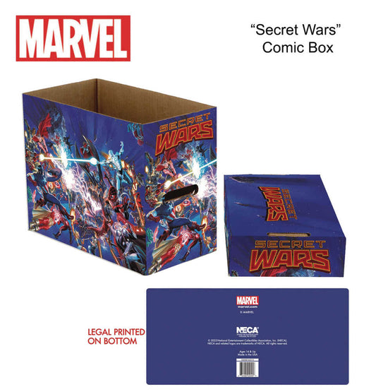 Marvel Secret Wars Short Comic Storage Box (Not Available for Shipping)