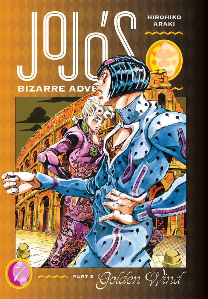 Jojos Bizarre Adventure Pt 5 Golden Wind Hardcover Volume 07 (NM)