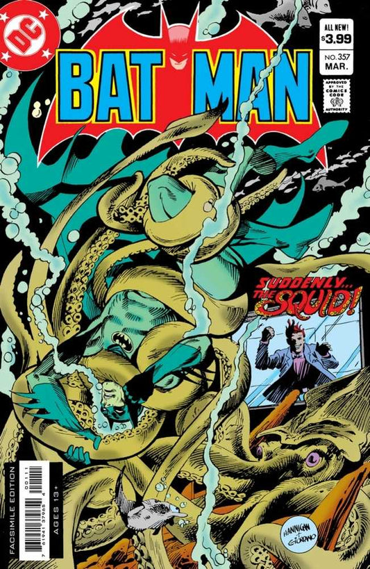 Batman #357 Facsimile Edition Cover A Edition Hannigan & Dick Giordano (NM)