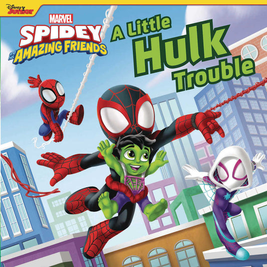 Spidey Amazing Friends Little Hulk Trouble Board Book (NM)