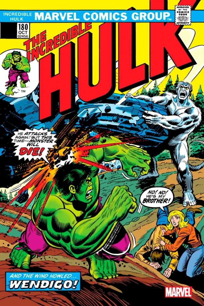 Incredible Hulk 180 Facsimile Edition (NM)