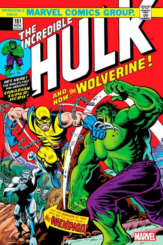 Incredible Hulk 181 Facsimile Edition (NM)