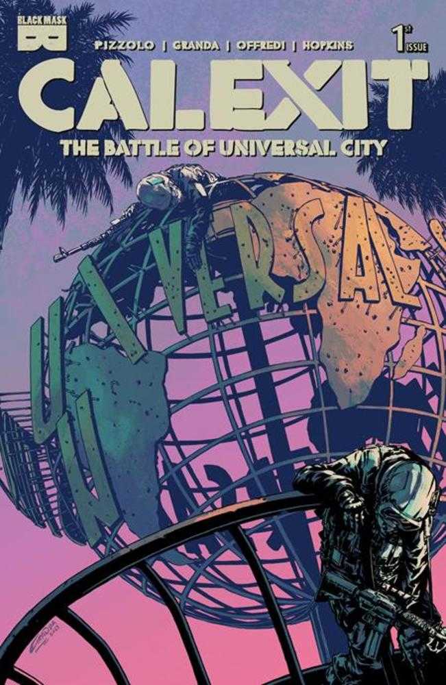 Calexit The Battle Of Universal City #1 (Of 3) Cover B C Granda Twilight Variant (Mature)  (NM)