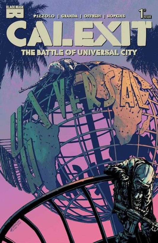 Calexit The Battle Of Universal City #1 (Of 3) Cover B C Granda Twilight Variant (Mature)  (NM)