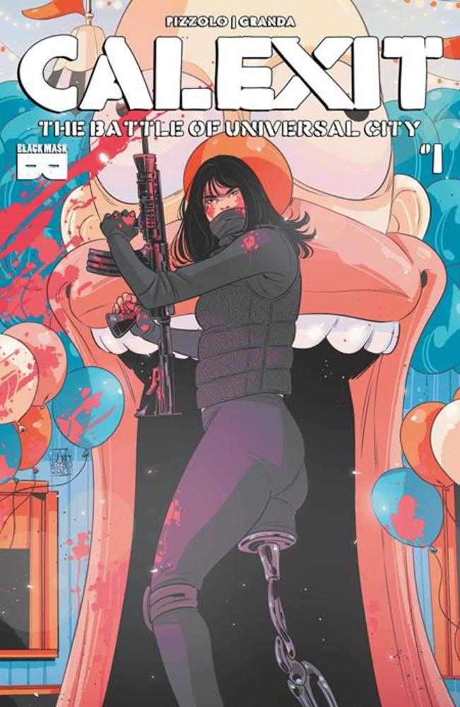 Calexit The Battle Of Universal City #1 (Of 3) Cover C Inc 1:3 Luana Vecchio Variant (Mature)  (NM)