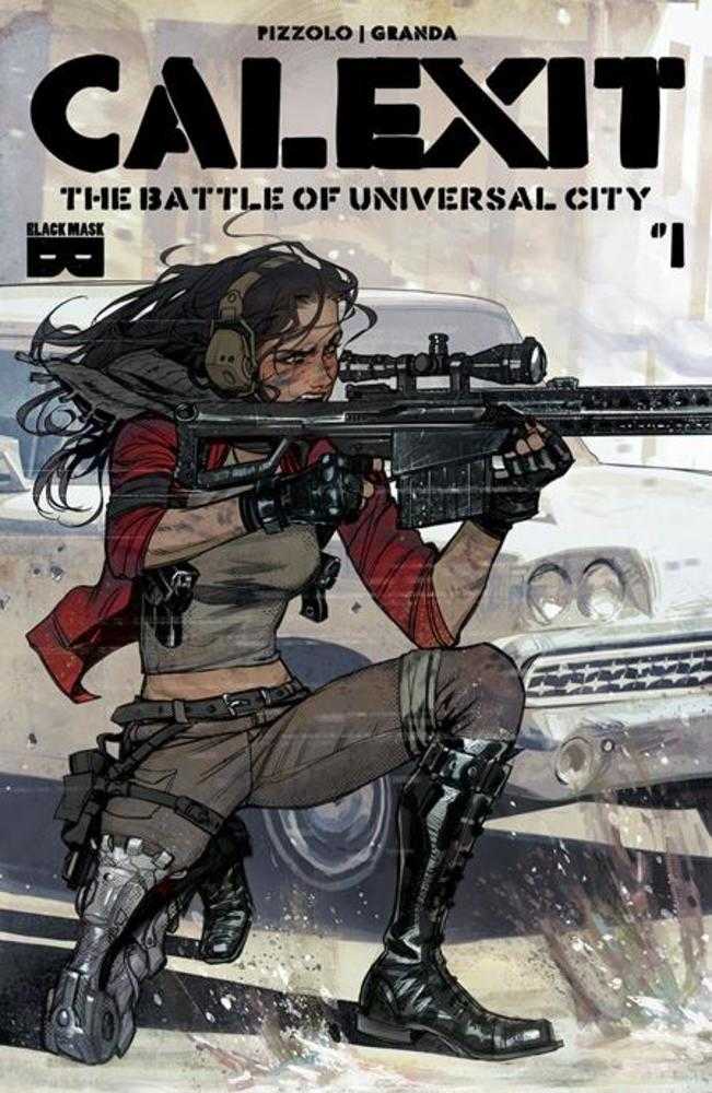 Calexit The Battle Of Universal City #1 (Of 3) Cover D Inc 1:5 Duski Loveless Variant (Mature)  (NM)