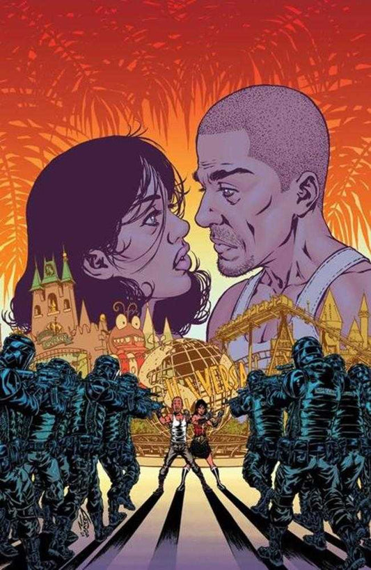 Calexit The Battle Of Universal City #3 (Of 3) Cover C Inc 1:5 C Granda Gallery Edition Variant (Mature) (NM)