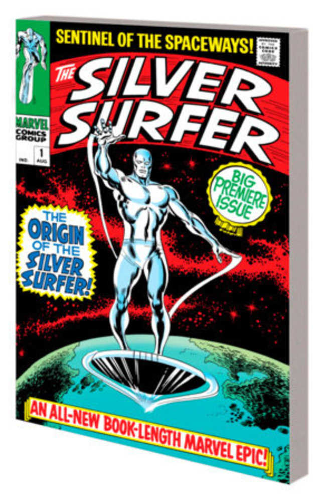 Mighty Marvel Masterworks Silver Surfer TPB Volume 01 Sentinel Of Spaceways Direct Market (NM)