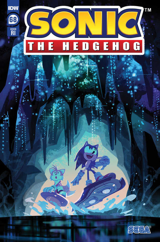Sonic The Hedgehog #68 1:10 Variant (Fourdraine) (NM)
