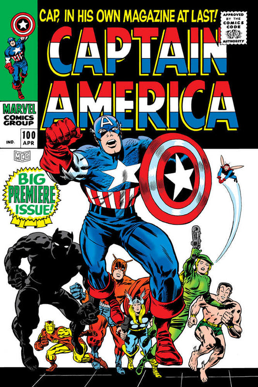 Mighty Marvel Masterworks Captain America TPB Volume 03 To Be Reborn Direct Market Variant (NM)