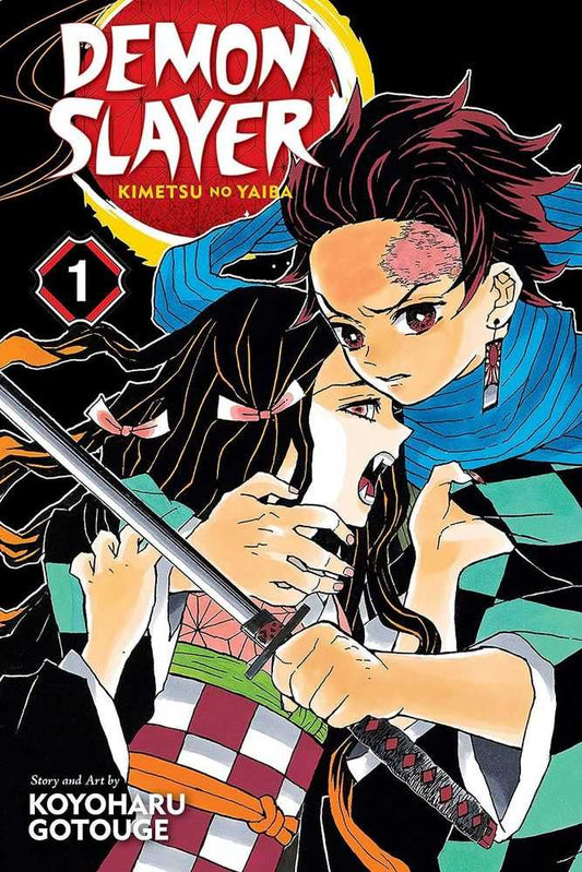 Demon Slayer Kimetsu No Yaiba Graphic Novel Volume 01 New Printing (NM)