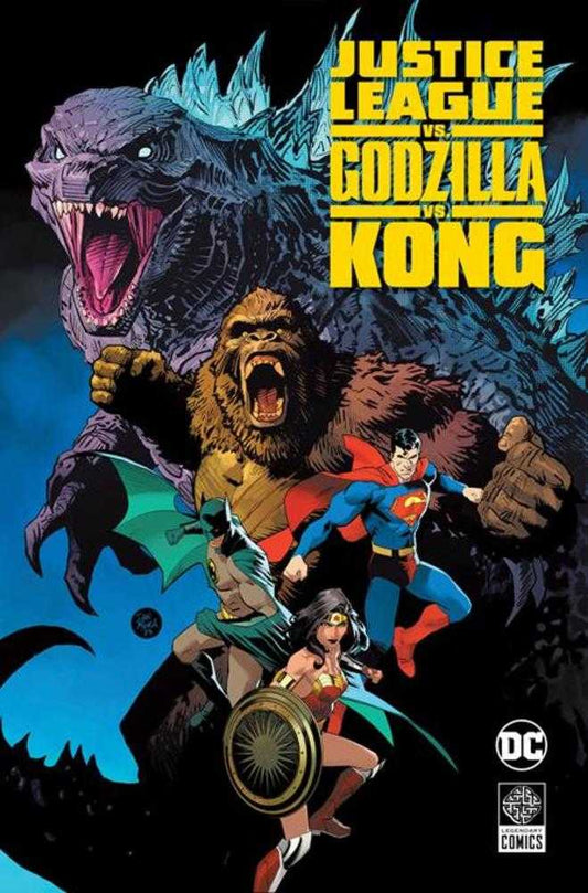 Justice League vs Godzilla vs Kong Hardcover (NM)