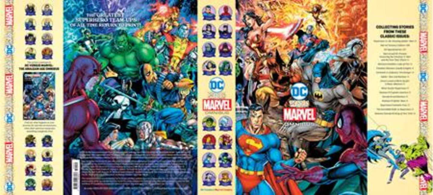 DC Versus Marvel Omnibus Hardcover Direct Market Exclusive Jim Lee & Scott Williams Wraparound Variant (NM)