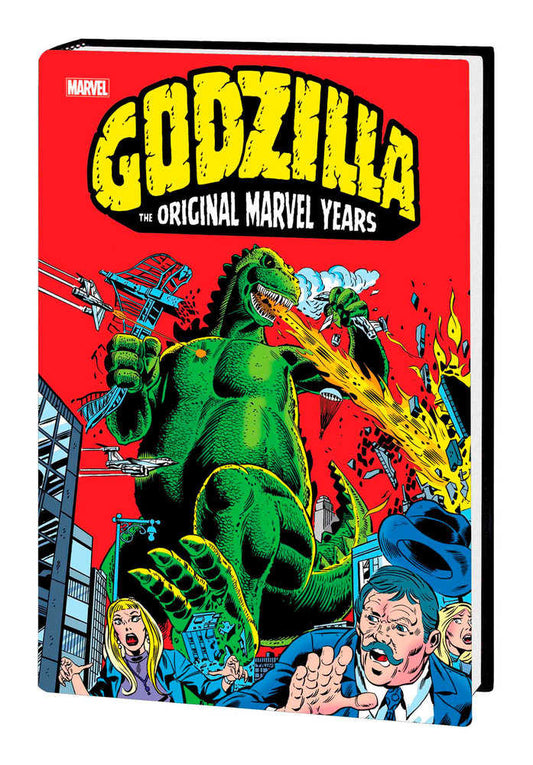 Godzilla Original Marvel Years Omnibus Hardcover First Issue Direct Market Variant (NM)