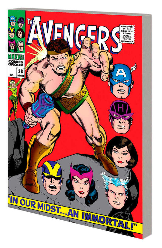 Mighty Marvel Masterworks Avengers TPB Volume 04 Sign Of Serpent Direct Market Variant (NM)