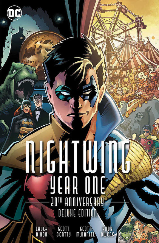 Nightwing Year One 20th Anniversary Deluxe Edition Hardcover Book Market Scott Mcdaniel Edition (NM)