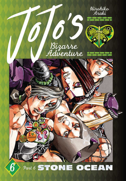 Jojos Bizarre Adventure Part 6 Stone Ocean Hardcover Volume 06 (NM)