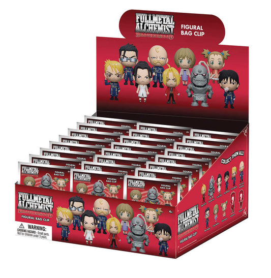Fullmetal Alchemist Brotherhood 3D Foam Blind Bag Clip (1 Surprise Bag)