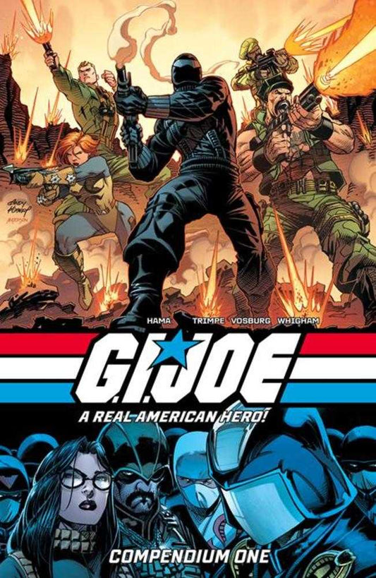 G.I. Joe A Real American Hero Compendium TPB Book 01 Book Market Andy Kubert & Brad Anderson Cover (NM)