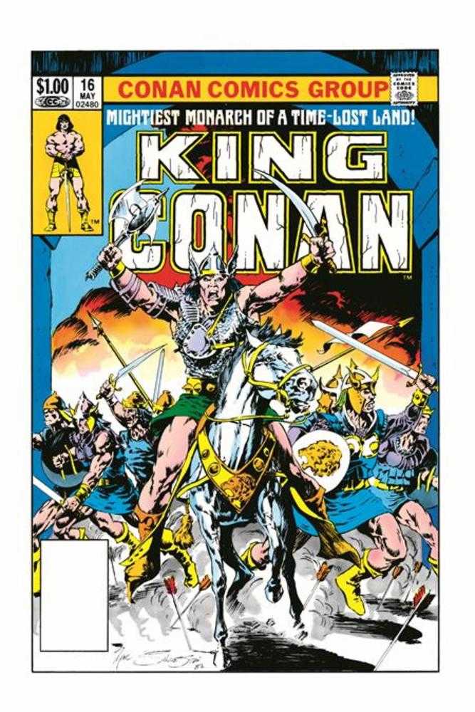 King Conan The Original Comics Omnibus Hardcover Volume 01 Direct Market Exclusive Marc Silvestri Cover (Mature) (NM)