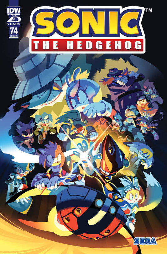 Sonic The Hedgehog #74 1:10 Variant (Fourdraine) (NM)