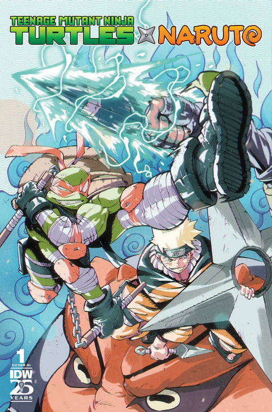 Teenage Mutant Ninja Turtles X Naruto #1 1:75 Ortiz Variant (NM)