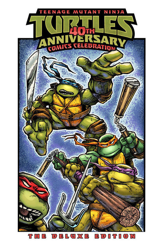 Teenage Mutant Ninja Turtles 40th Anniv Comics Celebration Deluxe Edition Hardcover (NM)