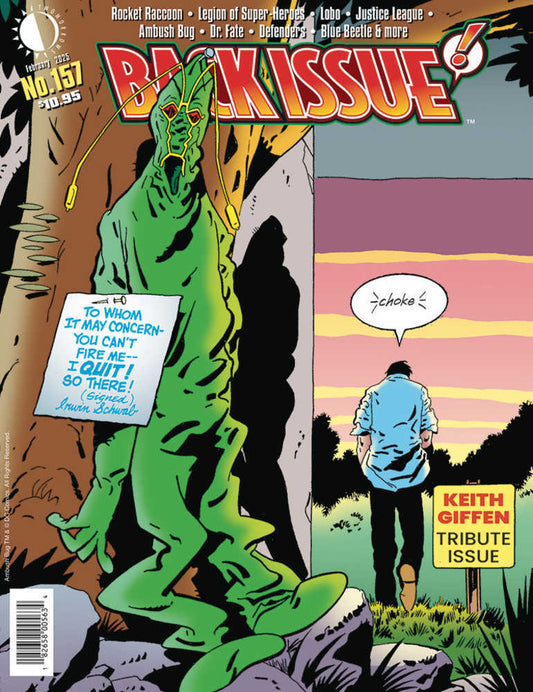 Back Issue #157 Keith Giffen Tribute Issue (NM)