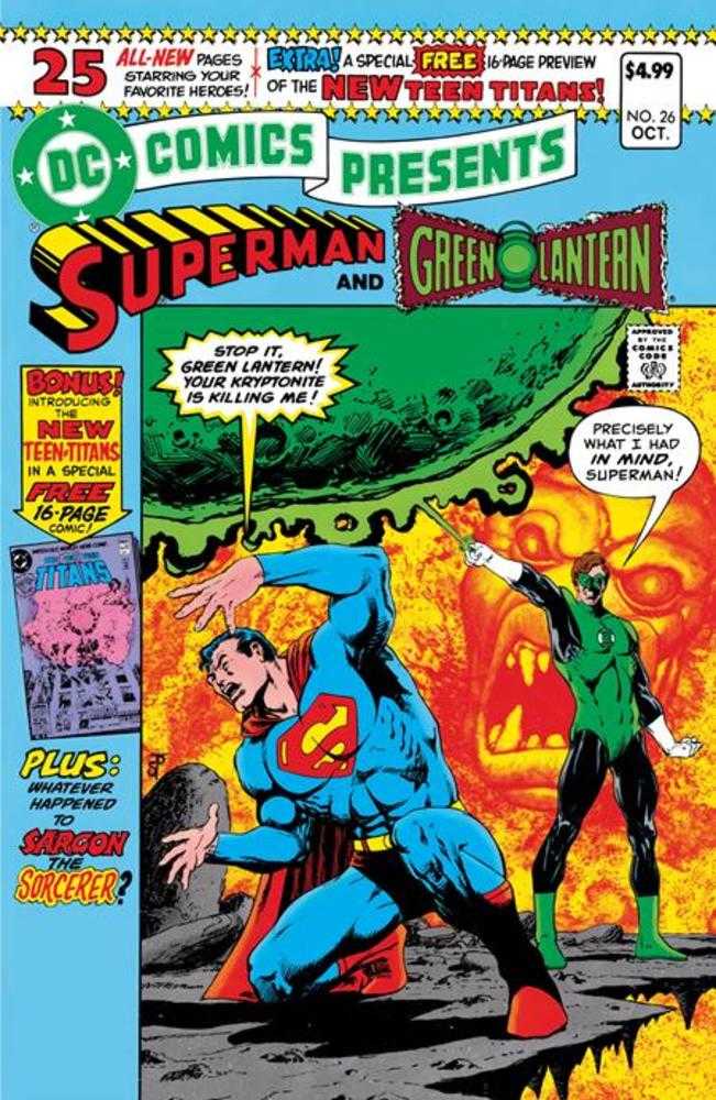 DC Comics Presents #26 Facsimile Edition Cover A Jim Starlin (NM)