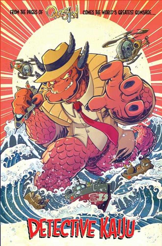 Detective Kaiju #1 (Of 4) Cover D Jon Sommariva (Mature) (NM)