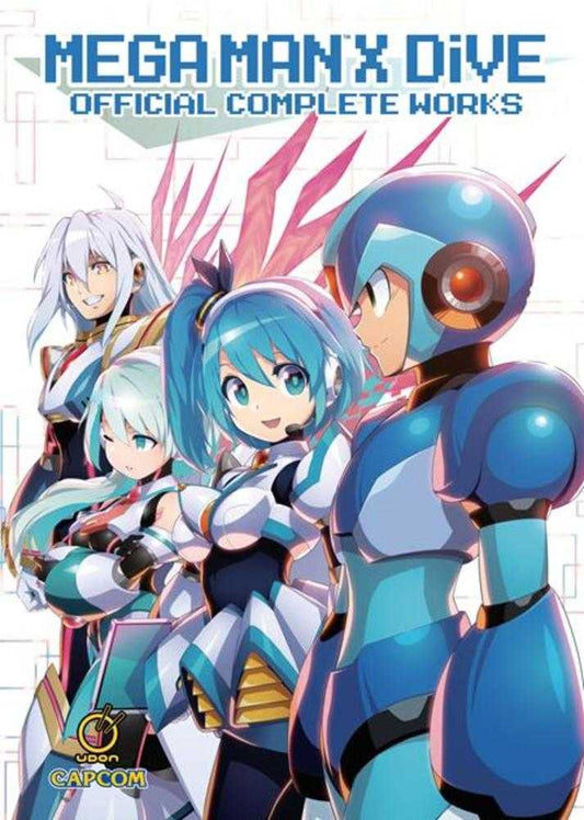 Mega Man X Dive Official Complete Works Hardcover (NM)