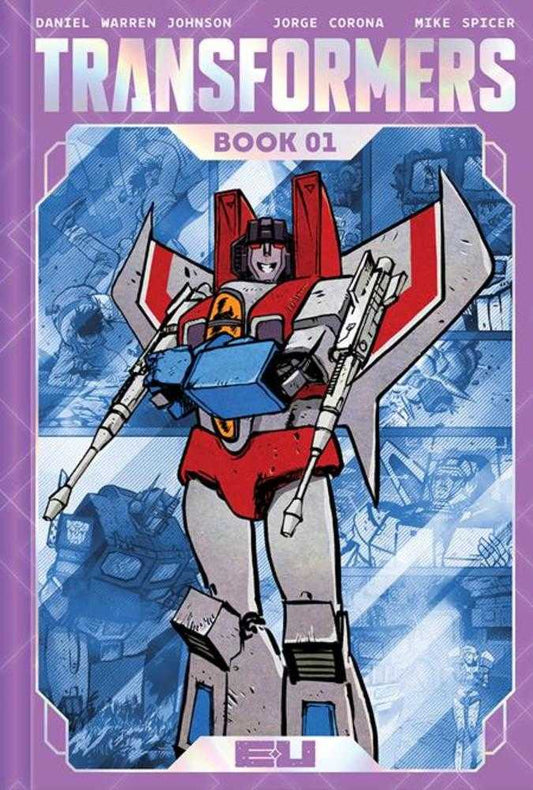 Transformers Deluxe Hardcover Book 01 Direct Market Exclusive Daniel Warren Johnson & Mike Spicer Decepticon Cover (NM)