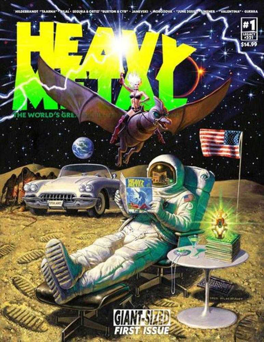 Heavy Metal Magazine #1 Cover A Greg Hildebrandt (Mature) Offered Again (NM)