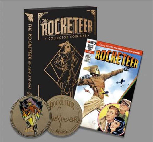 Rocketeer Collection Coin Set Deco Bronze Edition Limited To 1000 (NM)