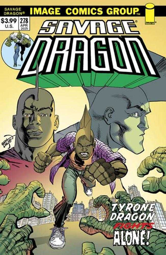 Savage Dragon #278 Cover B Erik Larsen 70s Trade Dress Variant (NM)