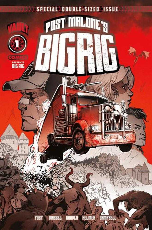 Post Malone's Big Rig #1 Cover A Nathan Gooden (NM)
