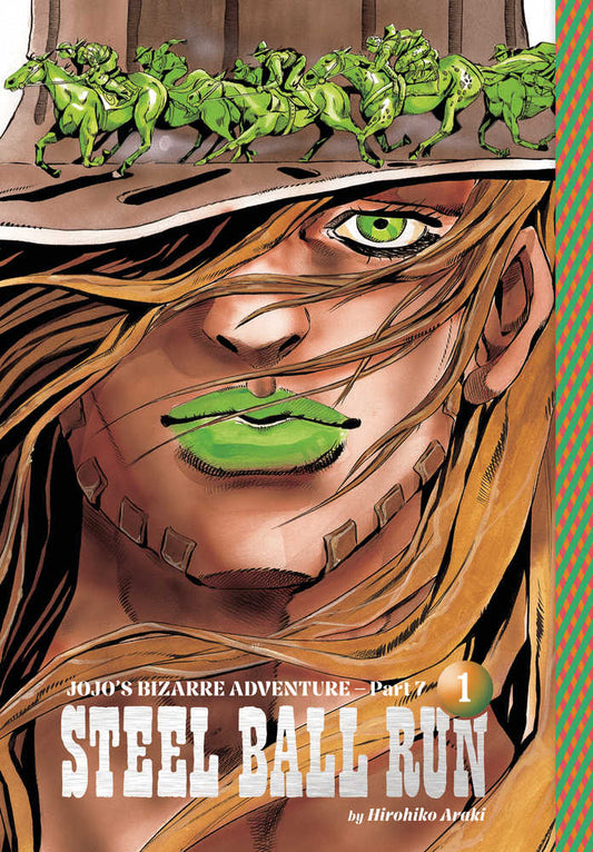 Jojos Bizarre Adventure Part 7 Steel Ball Run Hardcover Volume 01 (NM)