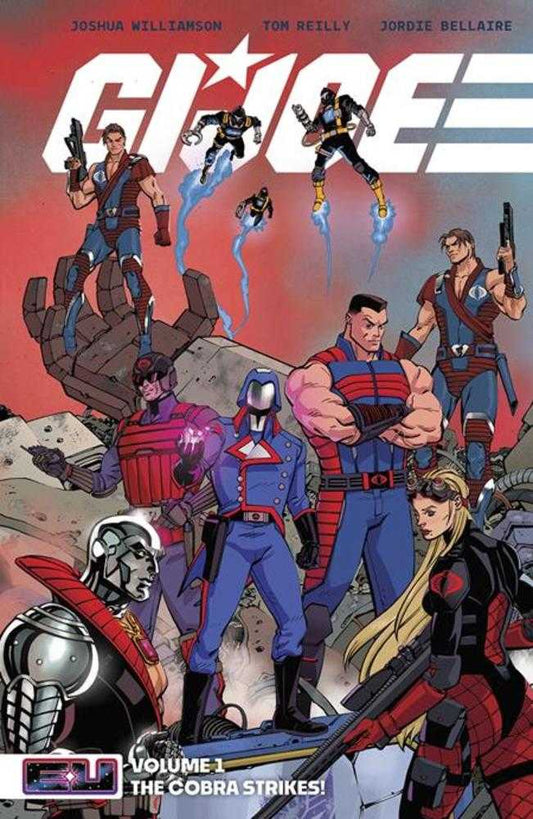 G.I. Joe TPB Volume 01 The Cobra Strikes Direct Market Exclusive Tom Reilly Red Cover (NM)