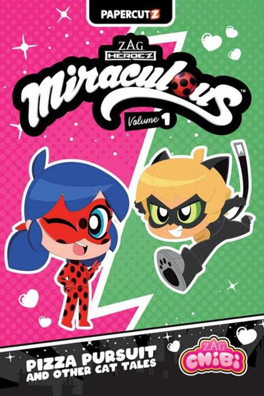 Miraculous Ladybug Chibi Hardcover Volume 01 Pizza Pursuit & Other Cat Tales (NM)