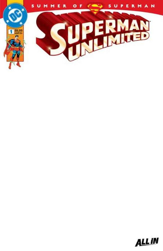 Superman Unlimited #1 Cover I Blank Card Stock Variant (NM)