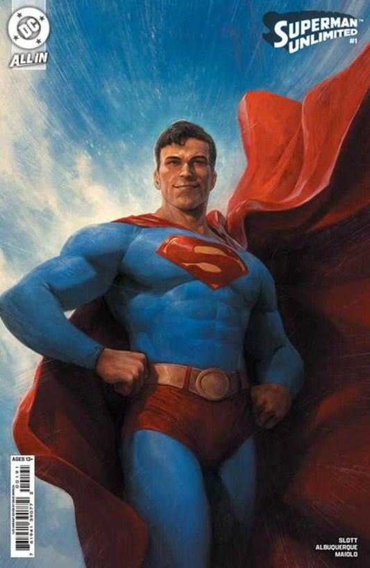 Superman Unlimited #1 Cover J 1:25 Dave Rapoza Card Stock Variant (NM)