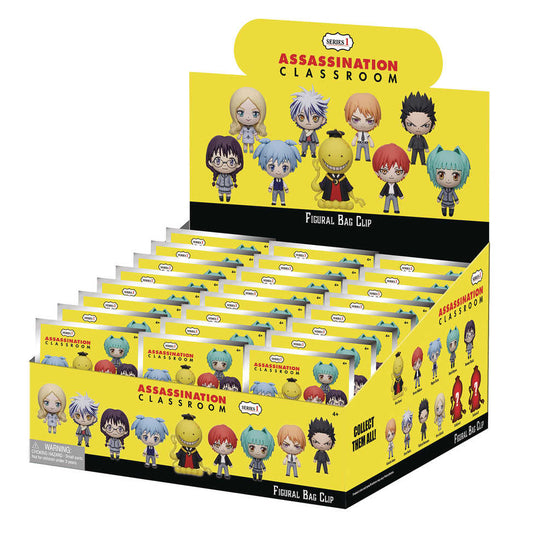 Assassination Classroom 3D Foam Blind Bag Clip (1 Surprise Bag)