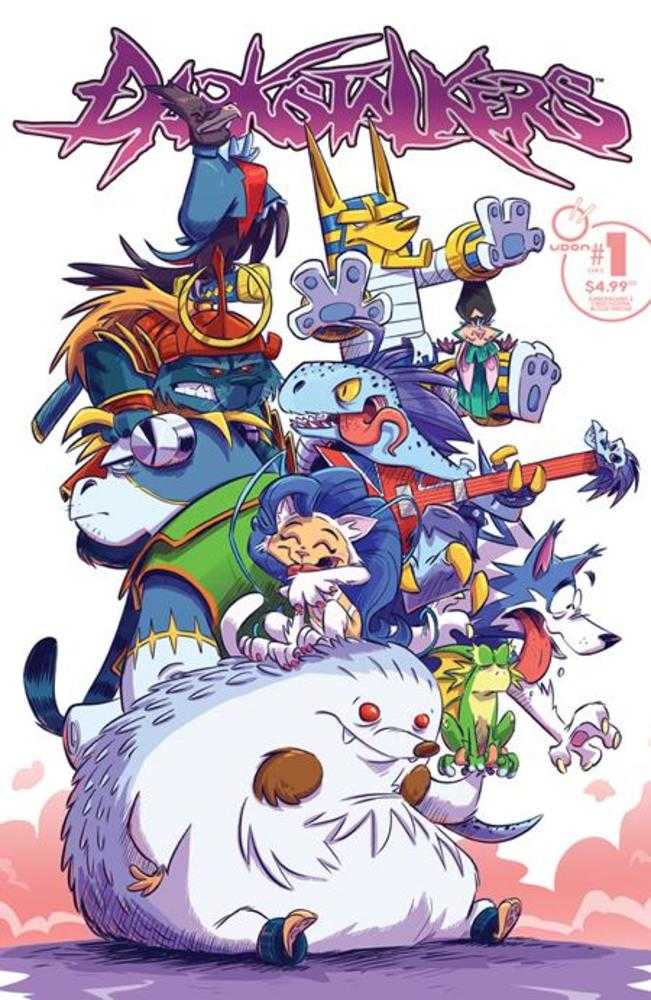 Darkstalkers X Street Fighter Blood Throne #1 (One Shot) Cover C Dax Gordine Variant (NM)