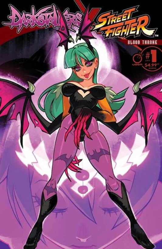 Darkstalkers X Street Fighter Blood Throne #1 (One Shot) Cover D Inc 1:5 Alex Ahad Variant (NM)