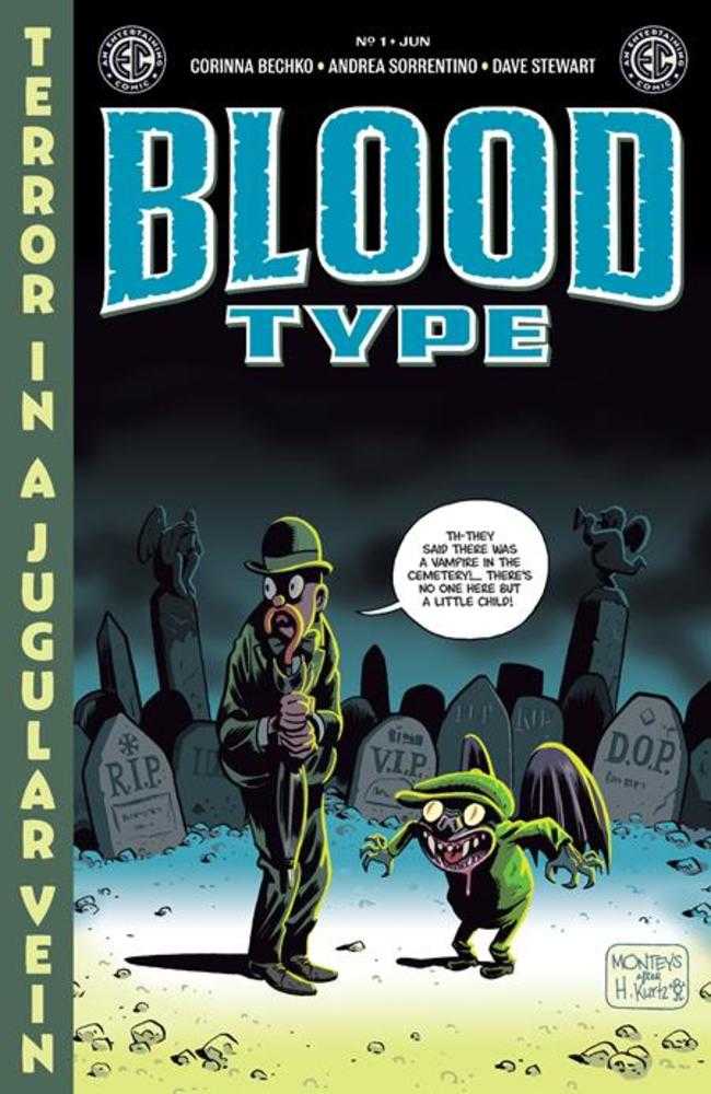 EC Blood Type #1 Cover D 10 Copy Variant Edition EC Homage (Mature) (NM)
