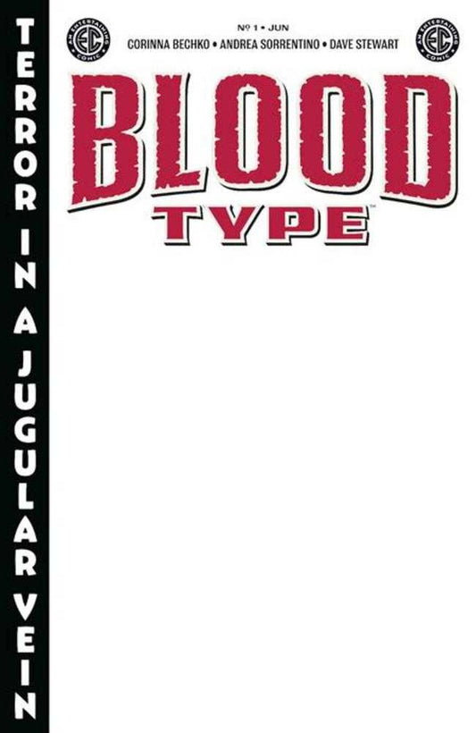 EC Blood Type #1 Cover H Blank Sketch (Mature) (NM)