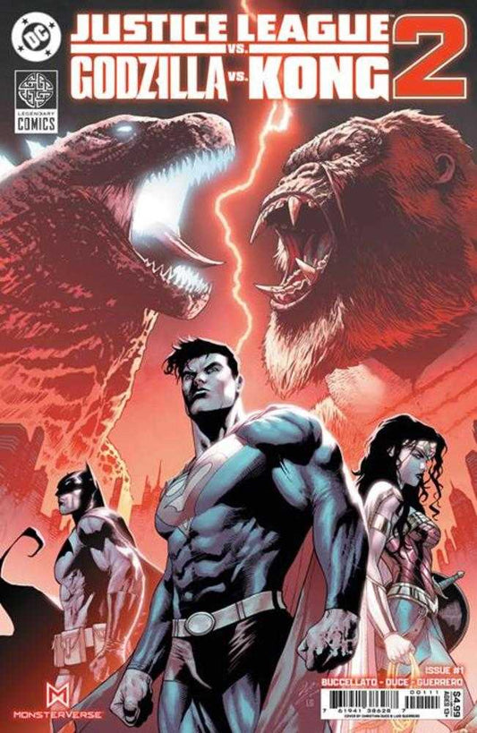 Justice League vs Godzilla vs Kong 2 #1 (Of 7) Cover A Christian Duce (NM)