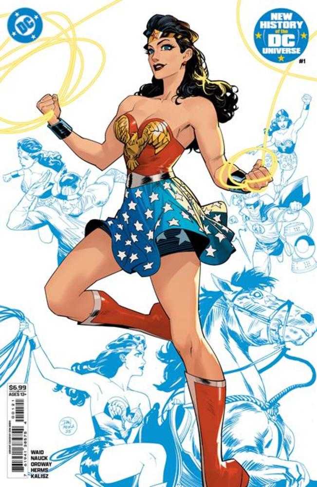 New History Of The DC Universe #1 (Of 4) Cover B Dan Mora Card Stock Variant (NM)